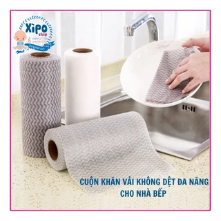 Cuộn Khăn Vải Không Dệt Đa Năng Cho Nhà Bếp