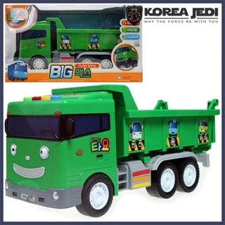 ★Little Bus Tayo★ Big Max Green Dump Truck Tayo Friends Heavy Equipment Melody Friction Gear Vehicle Car Big Size Toy for Kids, Birthday Christmas Gift by koreajedi