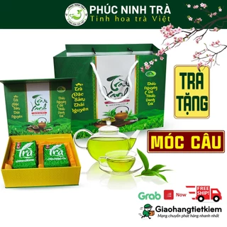 [CAO CẤP] Hộp Tặng Trà Móc Câu Ngon - Hộp quà biếu - Chè Tân Cương Thái Nguyên Chính Hãng