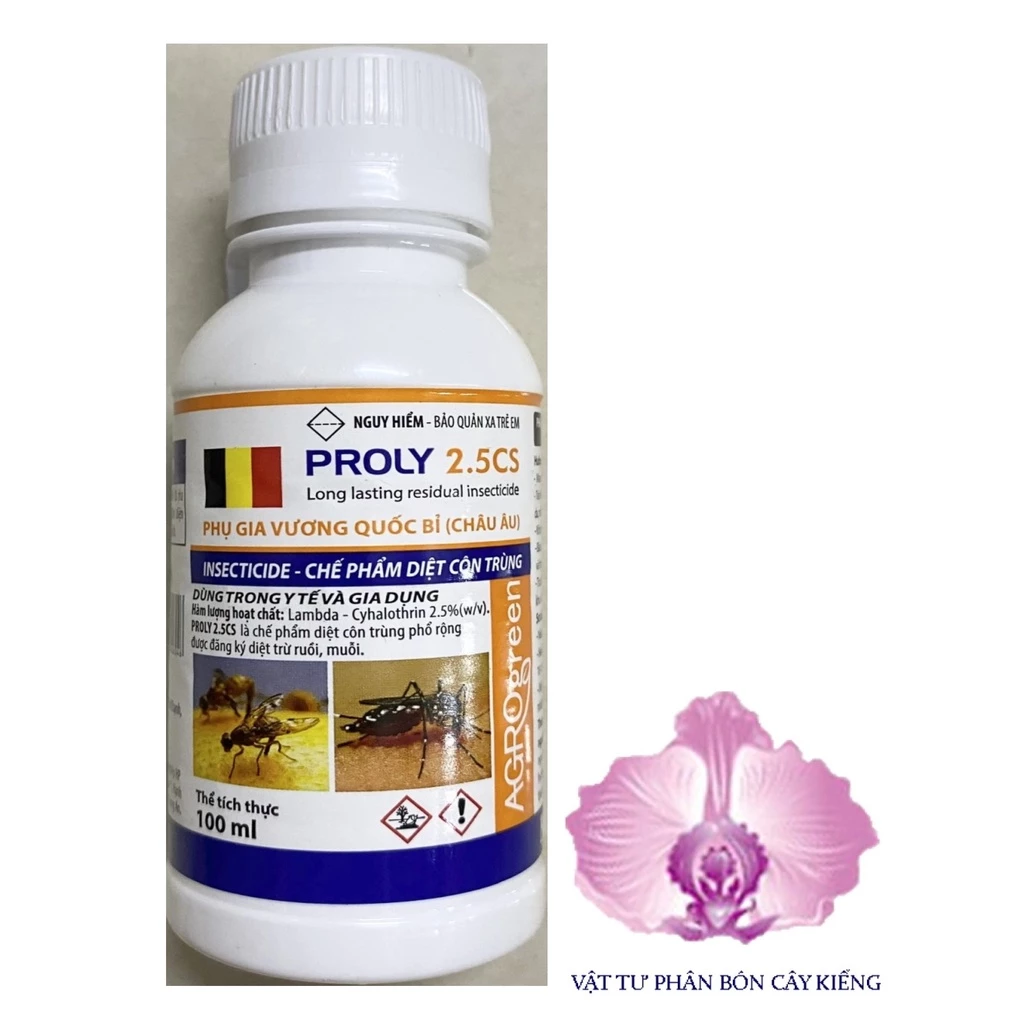 Proly 2.5CS - Chế Phẩm Diệt Côn Trùng [Bỉ] - #113B# 100ml