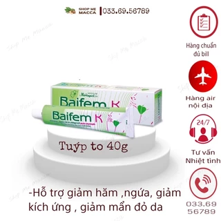 Gel Baifem K Herbapol giảm kích ứng, dị ứng, côn trùng cắn muỗi, kiến ba khoang, chàm, hăm, mề đay