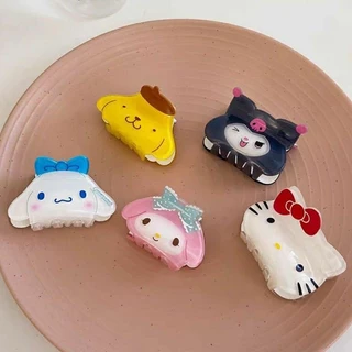 ( SẴN ) Kẹp Tóc Hoạt Hình Sanrio Cinamon Melody Kitty Đáng Yêu Loại Lớn