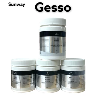 Sơn  Lót Acrylic gesso sunway 300/500ml cao cấp