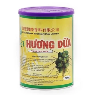 bột hương dừa dùng để nấu chè dừa dầm, làm bánh (gói chia 100g)