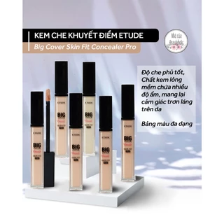 Che khuyết điểm ETUDE HOUSE BIG COVER SKIN FIT CONCEALER PRO