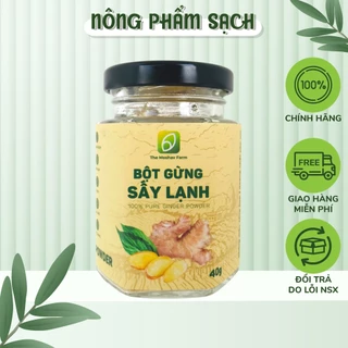 Bột gừng sấy lạnh nguyên chất The Moshav Farm hũ 40 gram - Nông Phẩm Sạch