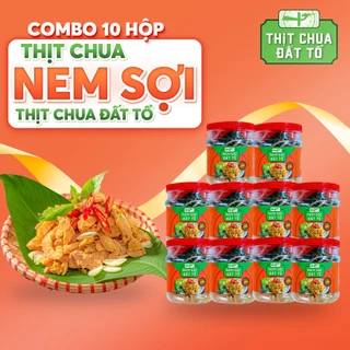 Combo 10 hộp Nem sợi - Thịt Chua Đất Tổ