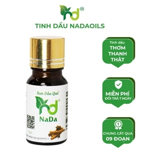 Tinh dầu thơm phòng Quế NADA OILS, xông thơm phòng đuổi gián chuột, khử mùi mạnh