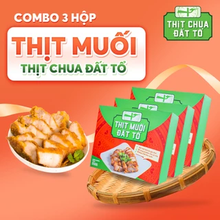 Combo 3 Hộp Thịt Muối - Thịt Chua Đất Tổ