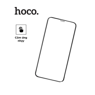 Kính cường lực full màn hình Hoco CG3 độ cứng 9H, bảo vệ mắt, chống trầy xước cho iPhone XR/11