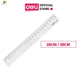 Thước kẻ Deli trong suốt - 20/30cm - 1 chiếc -  E6220/ E6230