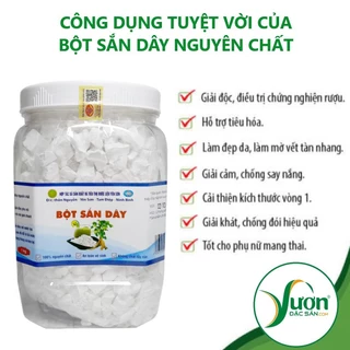 (CHÍNH HÃNG) Bột sắn dây nguyên chất (Hộp 1kg) HTX Yên Sơn giúp thanh nhiệt tốt cho tiêu hóa - Gia dụng Phước Hòa