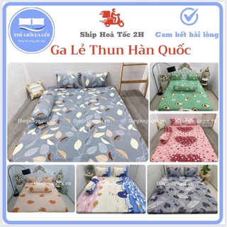 {Link 2 }Ga lẻ thun lạnh Hàn Quốc ( không áo gối, đủ kích thước)