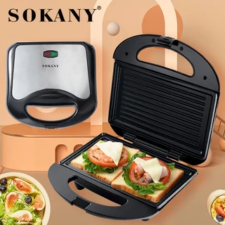 Máy làm bánh sandwich Sokany KJ-105 công suất 750W chống dính - Bảo hành 12 tháng