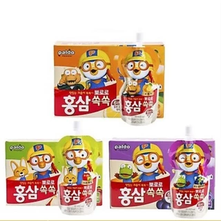 Thùng 10 túi Nước trái cây Pororo Hàn Quốc