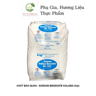 Soidium Benzoate Kalama (01kg/gói)| Chất Bảo Quản Thực Phẩm|Vietuc Jsc