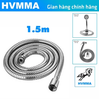 Dây sen tắm hoặc dây xịt nhà vệ sinh phòng tắm inox HVMMA (Dài 150cm, hàng Phổ thông)