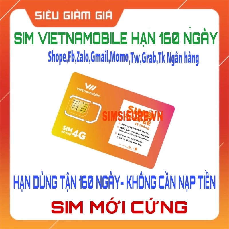 Sim nghe tạo tài khoản Shope,Fb,Zal,Momo,Gmail,Govie,Grab.