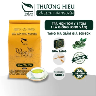 Trà Thái Nguyên thượng hạng , trà nõn tôm Vạn Thọ Trà - Traf Vina , tinh hoa trà Việt