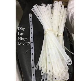 Dây nhựa - dây nhựa mix đồ màu trắng, dài 48cm, giúp phối đồ bộ, treo lên móc để nối set bộ trong các shop thời trang