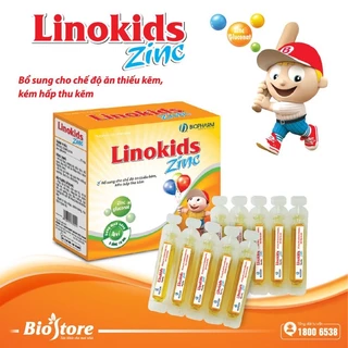 Ống uống Linokids Zinc - Bổ sung kẽm, tăng cường miễn dịch