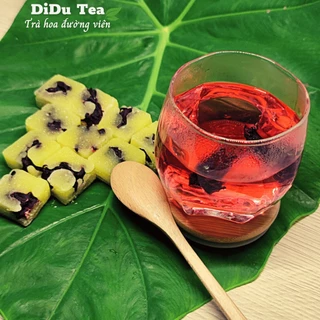 (HÀNG LOẠI 1) Trà atiso đỏ đường phèn Didu Tea 1 túi 500gr gồm 24 viên