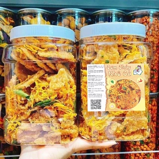 Cơm Cháy Lắc Khô Gà Hộp 500g giòn ngon, đậm vị MamiFood