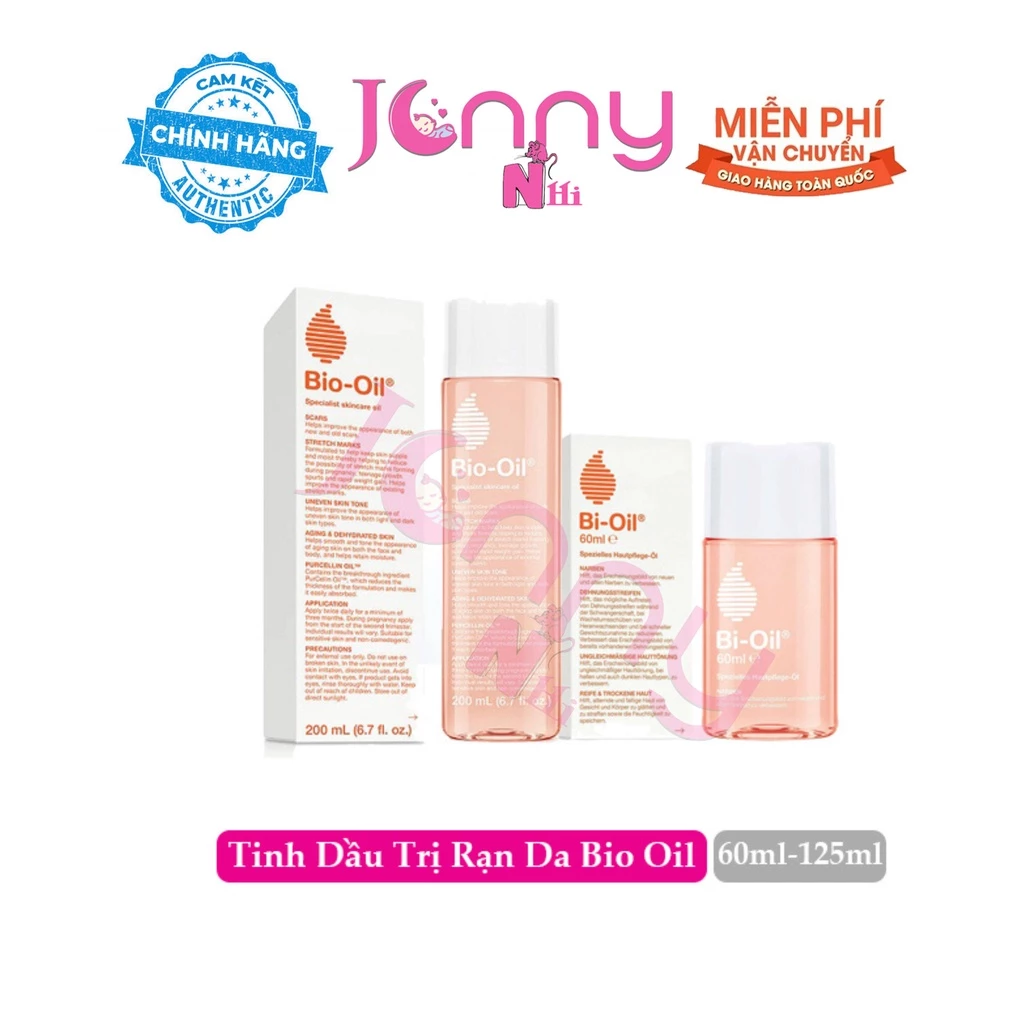 Tinh dầu ngừa rạn da, giảm thâm, mờ sẹo Bio-Oil ( 60ml/125ml )