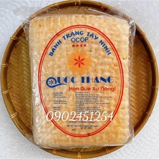 [Quận 10] 1Kg Bánh Tráng Muối Ớt Tây Ninh Loại Ngon