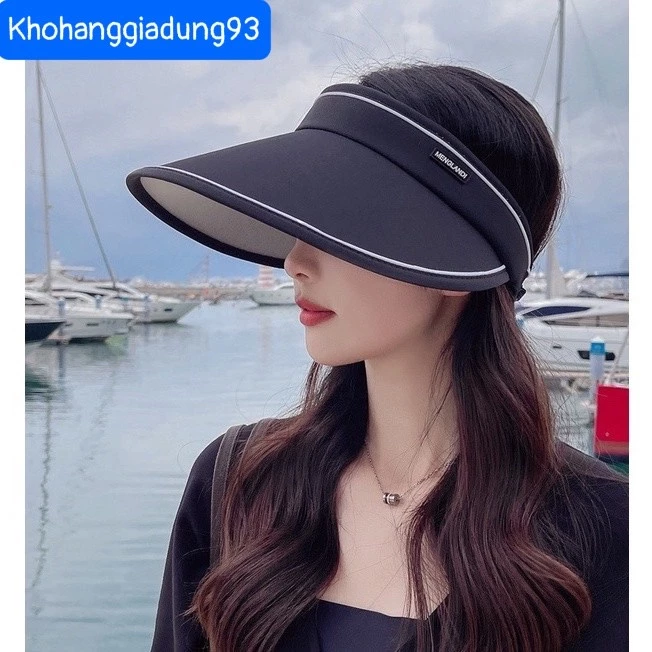 Mũ Rộng Vành Unisex Thời Trang MENGLAGLA🍀FREESHIP🍀Nón Nam,Nữ Nửa Đầu Chống Nắng Chống UV Năng Động Trẻ Trung