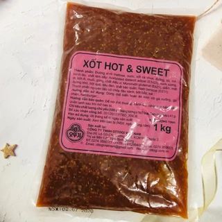 1kg Sốt Hot & Sweet ( Sốt HS)_ Sốt Phủ Gà Rán Ottogi