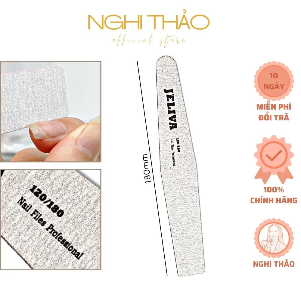 Dũa móng bột nail jeliva NGHI THẢO