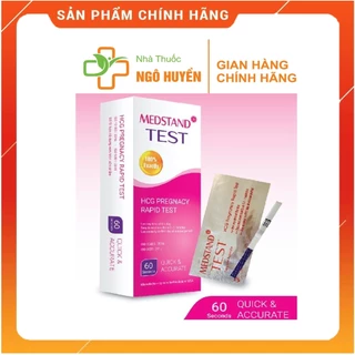 [CHE TÊN]Que thử thai Test Medstand, Que thử thai giúp phát hiện có thai sớm cho kết quả Nhanh - Chính xác - Tiện lợi