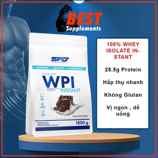 SFD WPI (WHEY PROTEIN ISOLATE) INSTANT - SỮA TĂNG CƠ CHẤT LƯỢNG (1800G)