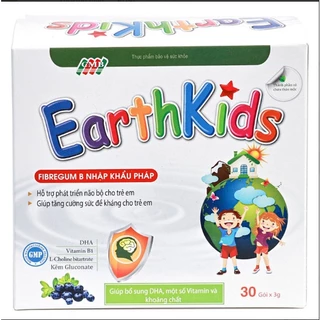 {HÀNG CHÍNH HÃNG} Cốm Earthkids- Hỗ trợ tăng cường sức đề kháng cho trẻ em, bổ sung DHA, hỗ trợ phát triển não bộ