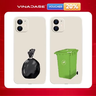 Ốp lưng Vina Case Samsung A10/A10S/A51/A32/A12/....dẻo cạnh vuông bảo vệ camera hình Đổ rác