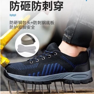 Giày bảo hộ thể thao nam nữ cao cấp nội địa Trung Quốc chống đinh , trơn trượt