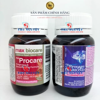 [CHÍNH HÃNG] PM Procare lọ 30 viên - Đáp ứng đủ lượng DHA khuyến nghị cho phụ nữ mang thai và nuôi con bú mỗi ngày