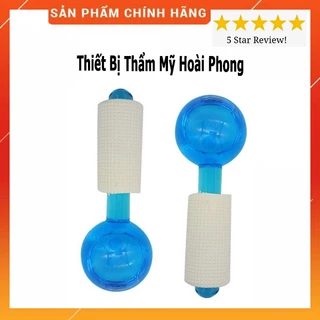 (Sale) Cặp Cầu Lạnh Massage Mặt Quả Cầu Băng Nâng Cơ Đẩy Sâu Tinh Chất Se Khít Lỗ Chân Lông.