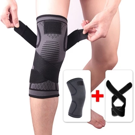 Băng đầu gối có dây,Băng Quấn Đầu Gối,Băng gối thể thao bóng đá,bóng chuyền co giãn đàn hồi (1chiếc)