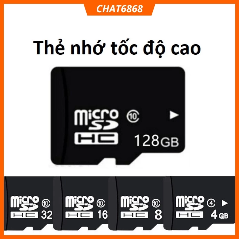 Thẻ nhớ 128GB, 64Gb, 32Gb,16Gb Pro U3 Class 10 Vip tốc độ cao, dùng cho camera, điện thoại, máy ảnh bảo hành 60 tháng