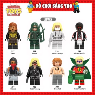 Xếp hình Minifigure Nhân vật siêu anh hùng vũ trụ DC Comics - Đồ Chơi Lắp Ghép Sáng Tạo - XINH X0175