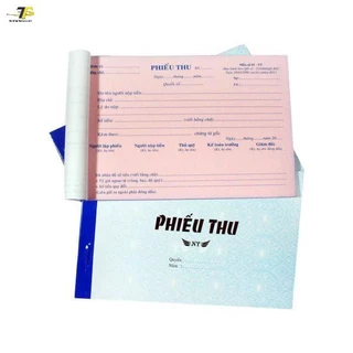 Hóa đơn - Phiếu thu - Phiếu chi 2 liên - 13 x 19cm - 50 bộ