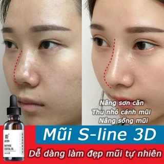 Tinh dầu nâng mũi 10ml Nâng cao sống mũi và thu gọn cánh  Nhiều loại tinh chất thực vật tạo nên chiếc mũi đẹp ba chiều