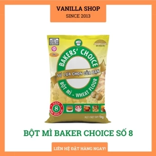 Bột mì baker choice số 8 gói 1kg