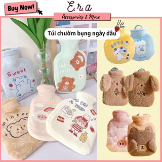 Túi Chườm Bụng Kinh Ngày Dâu dành cho Nam tặng quà Bạn Nữ, Bạn Gái, Crush, ERA SHOP