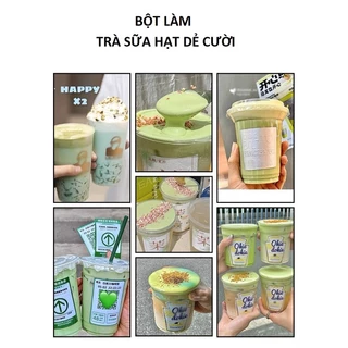 (CÓ CÔNG THỨC) Bột làm trà sữa hạt dẻ cười - bột hạt dẻ cười gói 500g