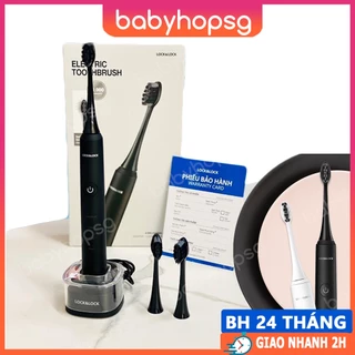 Bàn chải đánh răng điện Lock&Lock sạc không dây ENR346 có đầu chải thay thế - BABYHOPSG