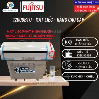 Điều hòa bãi Nhật Fujitsu 12000btu mắt liếc, máy zin nguyên bản 100% chưa sửa chữa bảo hành 12 tháng