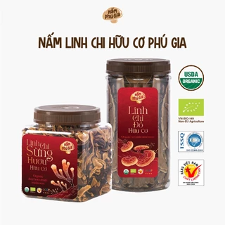 Nấm Linh Chi hữu cơ Phú Gia